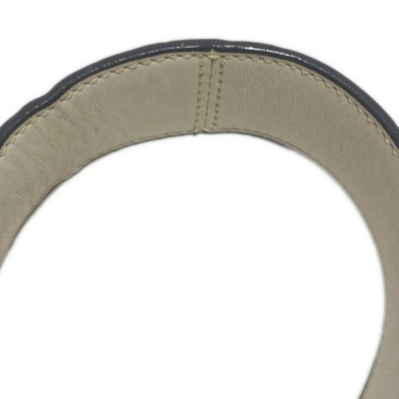 Auth COACH Signature Medium Duffel 10403 Khaki White Jacquard Leather - Picture 4 of 9